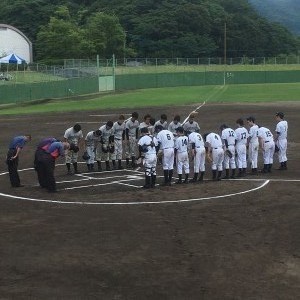 西九州大会　決勝戦試合前整列　写真